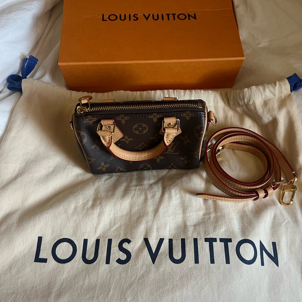 Louis Vuitton 2023 nano speedy